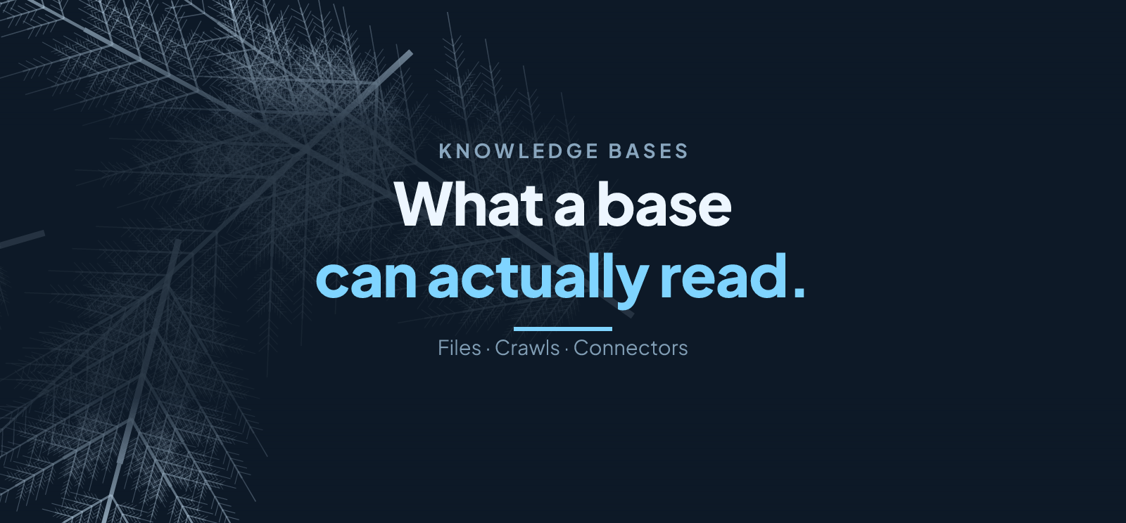 Which Documents Can an AI Knowledge Base Read?