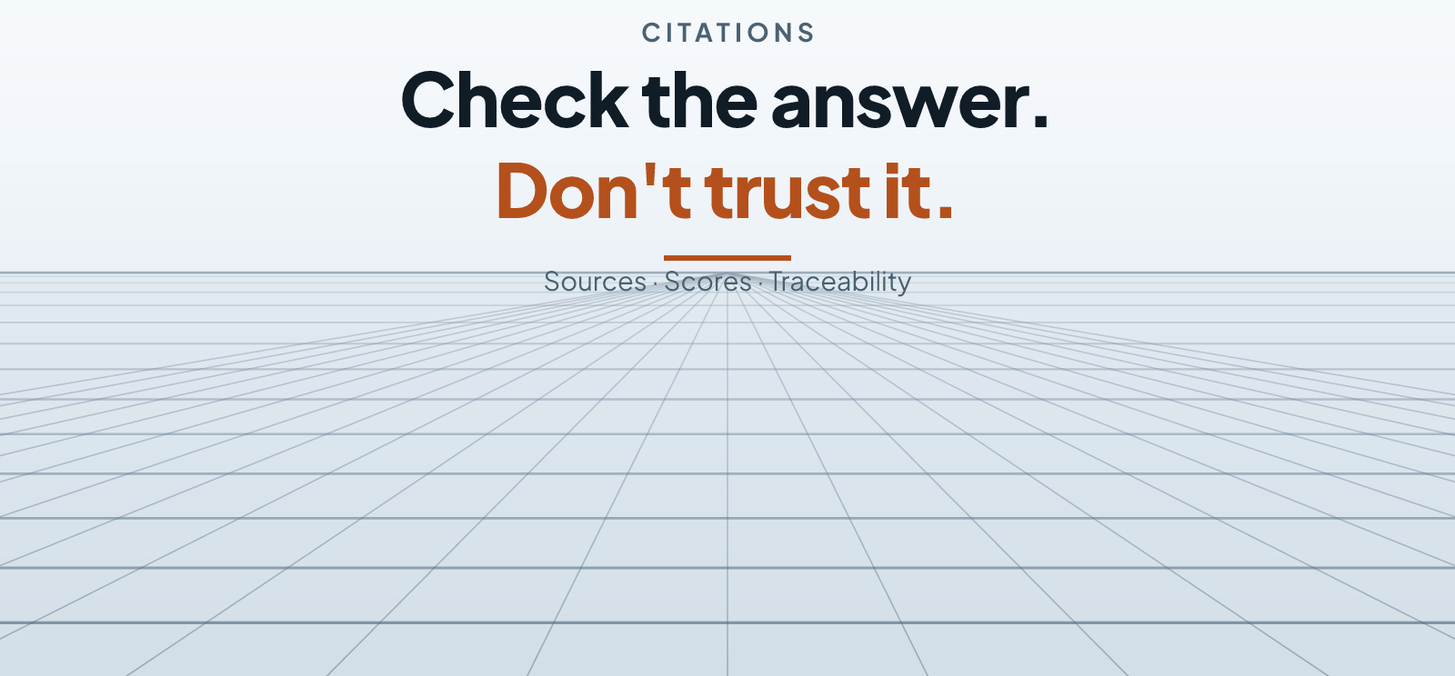 Why Every AI Answer Needs a Cited Source